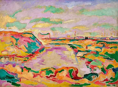 Landscape near Antwerp Georges Braque